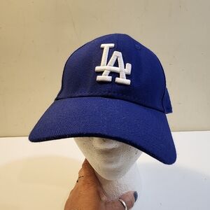 Geuine Merchandise Blue Baseball LA Dogers  Cap with White Logo M/L